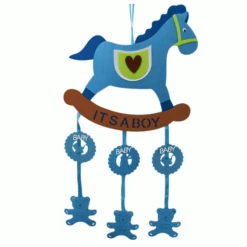 Hangdeco Hobbelpaard It's A Boy