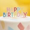 * Taarttopper Happy Birthday Regenboog Ginger Ray