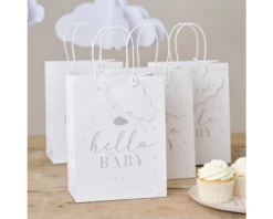 Cadeautasjes Hello Baby Wolkje Ginger Ray (5st)