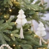 Hangdecoratie Kerstboom Honeycomb Crème Ginger Ray (4st)
