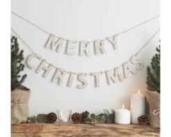 Houten Slinger Merry Christmas Ginger Ray