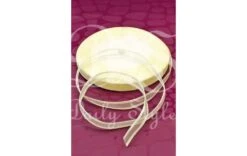 Organzalint 1cm Creme