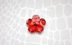 Acryllen Bloem Rood (12st)