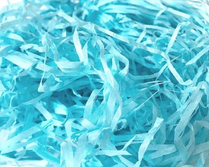 Papierwol Blauw (30gr) 2 Papierwol Blauw (30gr) - Afbeelding 2