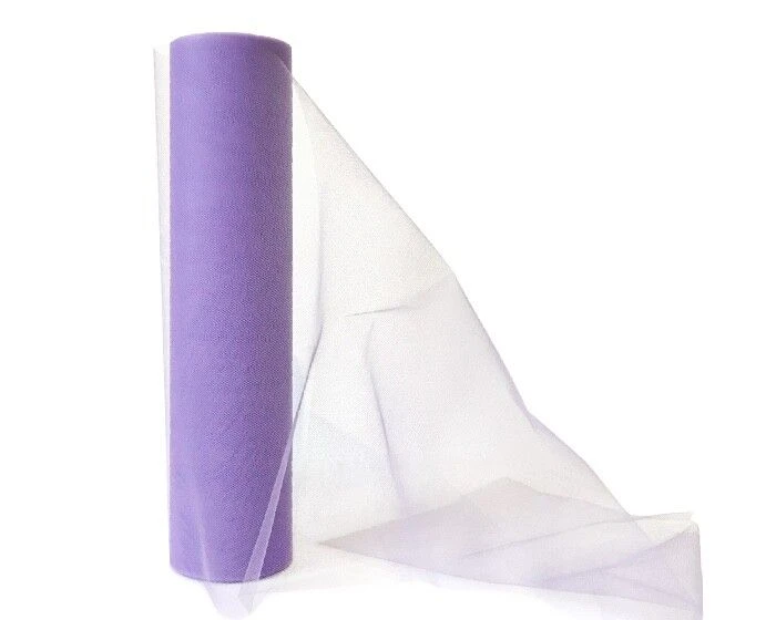 Tule Rol Paars 30cm (18m) 1 Tule Rol Paars 30cm (18m)