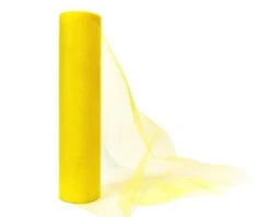 Tule Rol Geel 30cm (18m)