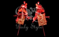 Corsagebedankje Duif Rood (6st)