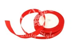 Satijnlint 2cm Rood