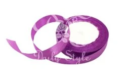 Satijnlint 2cm Paars