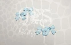 Deco Stoffen Strikje Blauw (24st)