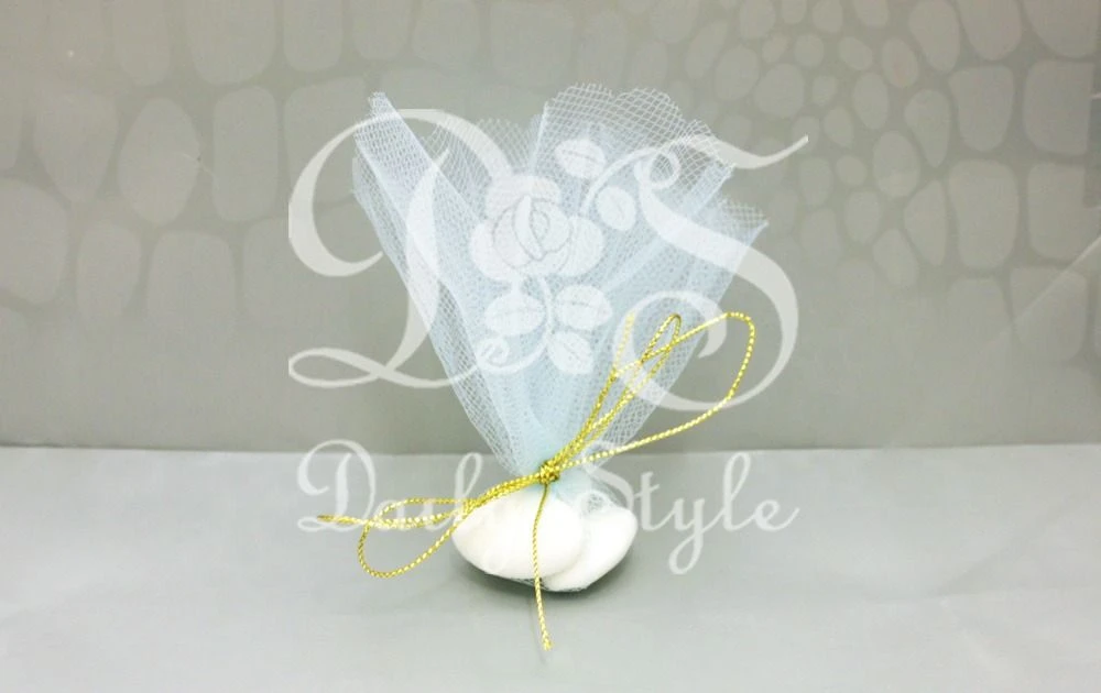 Tule Rondjes Kaal Ø24cm Blauw 1 Tule Rondjes Kaal Ø24cm Blauw