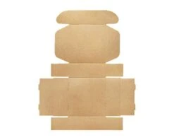 Vouwdoos Kraft 12cm (12st) -Versiering Winkel img 2026