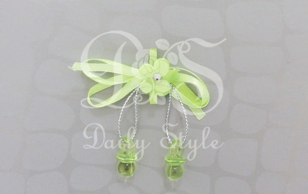 Strikje Speentjes Groen (12st) 1 Strikje Speentjes Groen (12st)