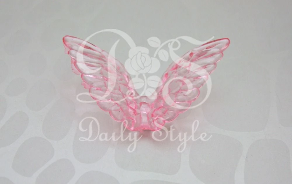 Acryllen Vleugels Roze (12st) 1 Acryllen Vleugels Roze (12st)