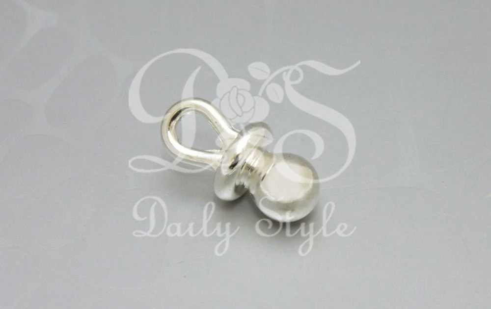 Decoratie Speen Zilver (12st) 1 Decoratie Speen Zilver (12st)