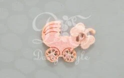 Deco Vilt Kinderwagen Roze