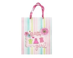 Kartonnen Cadeautas Baby Girl (1st)