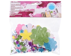 Knutselstickers Bloemen (200st)