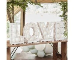 Ballonnen Mozaïek Standaard LOVE Ginger Ray