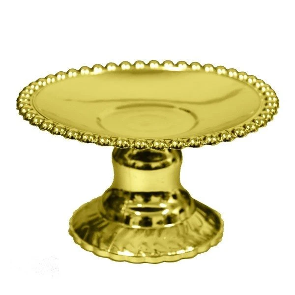 Mini Plateau Metallic Goud (6st) 1 Mini Plateau Metallic Goud (6st)