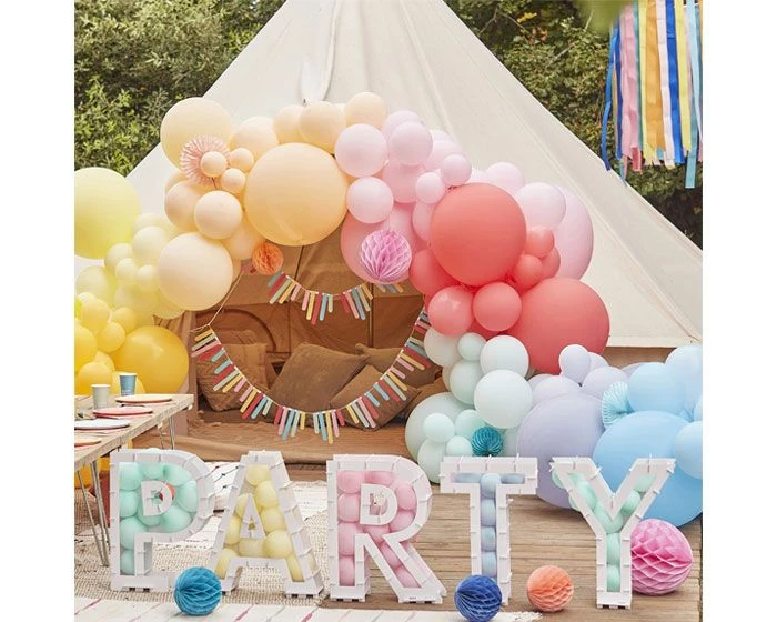 Ballonnen Mozaïek Standaard PARTY Ginger Ray 1 Ballonnen Mozaïek Standaard PARTY Ginger Ray