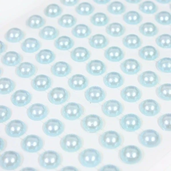 Parel Stickers Blauw M (126st) 1 Parel Stickers Blauw M (126st)