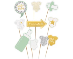 Photobooth Props Hello Baby (10st)