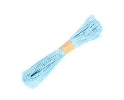 Raffia Touw Blauw (30m)