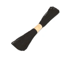 Raffia Touw Zwart (30m)