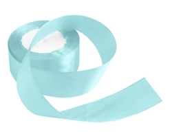 Satijnlint 4cm Lichtblauw