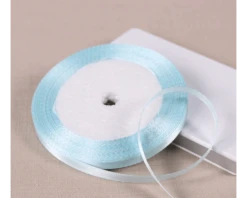 Satijnlint 6mm Lichtblauw