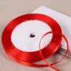Satijnlint 6mm Rood