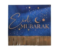 Servetten Eid Mubarak Ginger Ray (16st) 5 Servetten Eid Mubarak Ginger Ray (16st) -Versiering Winkel servetten eid mubarak 3