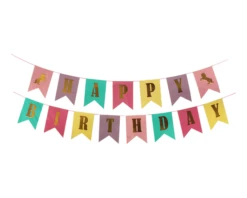 Slinger Happy Birthday Pastel Unicorn