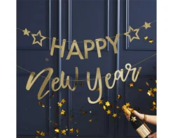 * Slinger Happy New Year Goud Ginger Ray