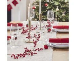 Decoratieslinger Rode Besjes Ginger Ray (1,8m)