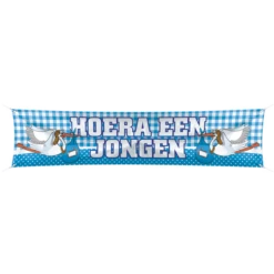 Straatbanner Jongen