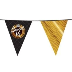 Vlaggenlijn Sweet 16 Gold (10m)