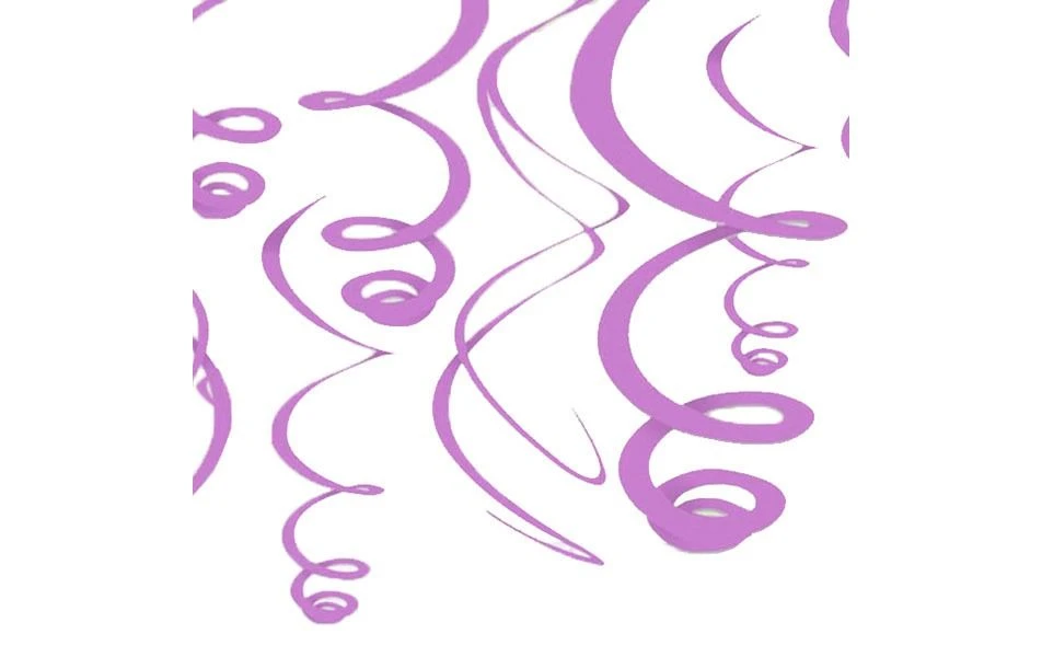 Deco Swirls Paars 1 Deco Swirls Paars