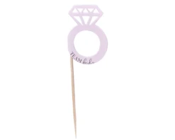 Ring Cupcake Toppers - Team Bride Ginger Ray (12st) -Versiering Winkel th 112b