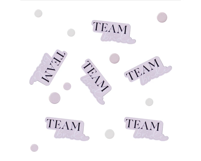 Confetti Team Bride Ginger Ray (14gr) 2 Confetti Team Bride Ginger Ray (14gr) - Afbeelding 2