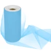 Tule Rol Blauw 15cm (22m)