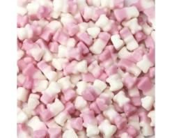 Veggie Duo Beertjes Roze/Wit (1kg)