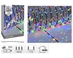 Verlichting 240LED Multicolor (14,5m)