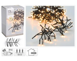 Clusterverlichting 576LED Warm Wit (4m)