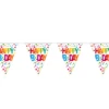 Vlaggenlijn Happy Birthday Dots (10m)