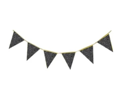 Glitter Slinger Zwart (6m)