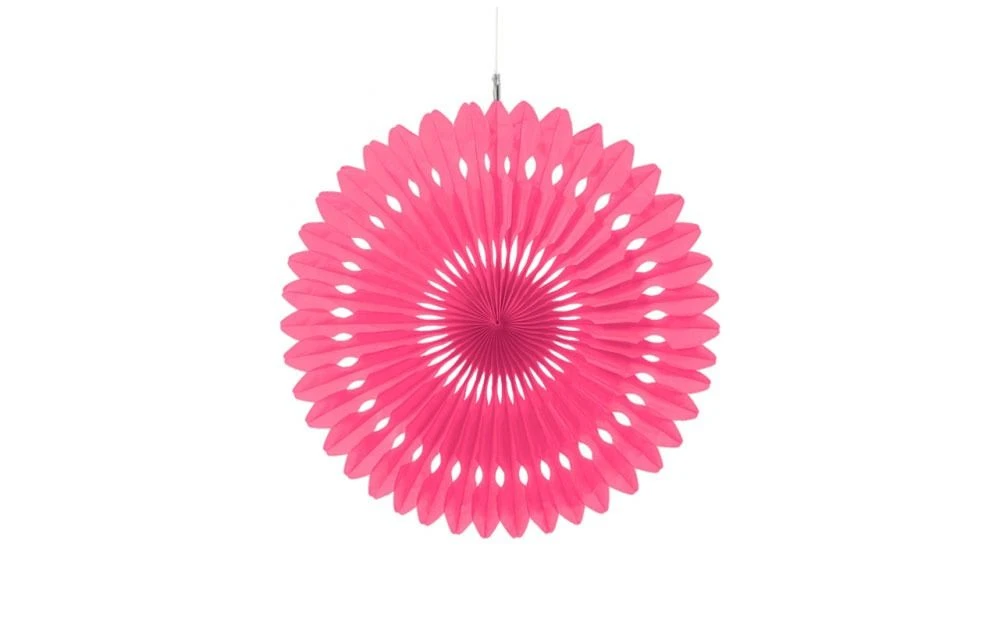 Deco Waaier XL Roze (2st) 1 Deco Waaier XL Roze (2st)