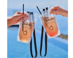 Drinkzakjes Team Bride Ginger Ray (6st)