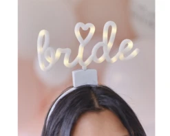 Haarband Light Up Bride Ginger Ray